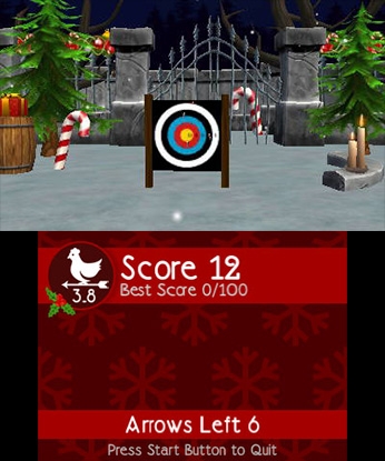Christmas Night Archery (3DS) image