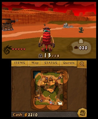 Dillon's Rolling Western (3DS) image