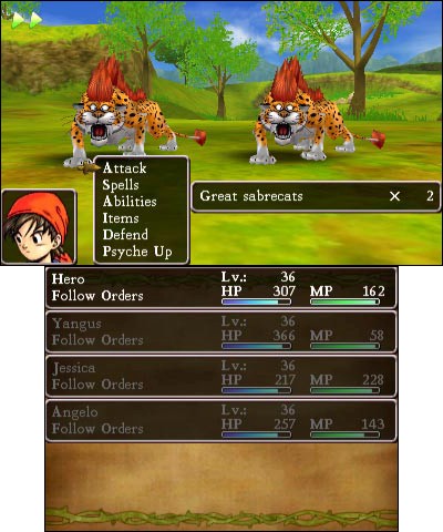 Dragon Quest VIII: Journey of the Cursed King (3DS) image