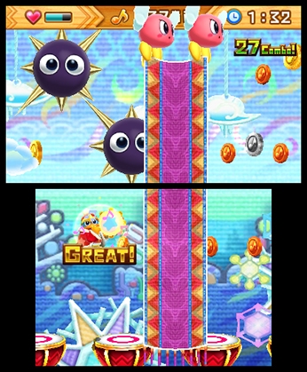 Dedede's Drum Dash Deluxe (3DS) image