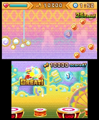Dedede's Drum Dash Deluxe (3DS) image