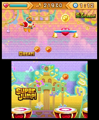 Dedede's Drum Dash Deluxe (3DS) image