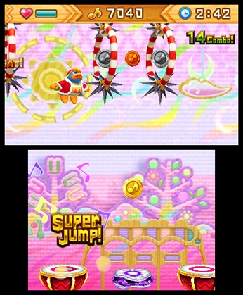 Dedede's Drum Dash Deluxe (3DS) image