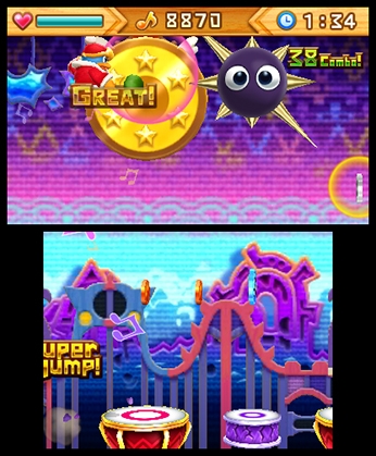 Dedede's Drum Dash Deluxe (3DS) image