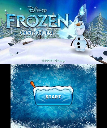 HonestGamers - Disney Frozen: Olaf's Quest (3DS)