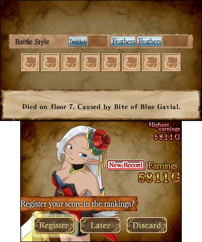 Excave III: Tower of Destiny (3DS) image