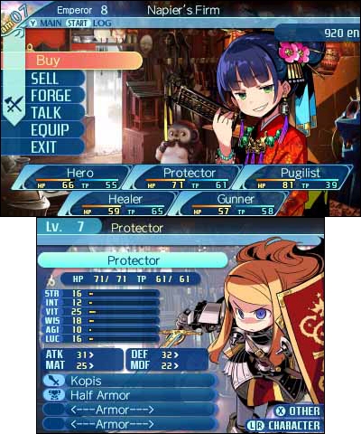 Etrian Odyssey Nexus (3DS) image