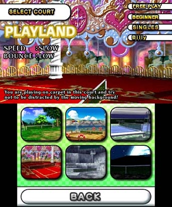 Family Tennis 3D (3DS) image