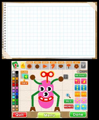 Freakyforms: Your Creations, Alive! (3DS) image