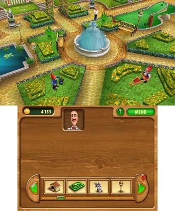 Gardenscapes (3DS) image