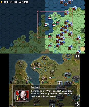 Glory of Generals (3DS) image