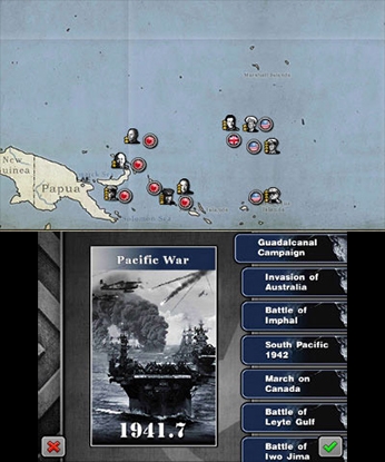 Glory of Generals: The Pacific (3DS) image