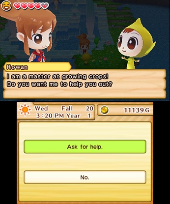 Harvest Moon 3D: The Lost Valley (3DS) image