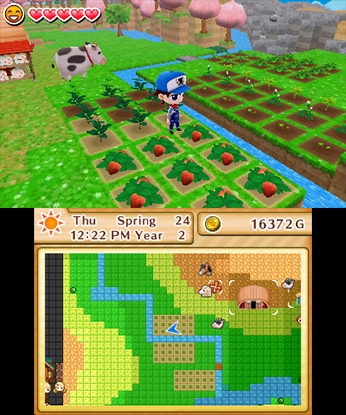 Harvest Moon 3D: The Lost Valley (3DS) image