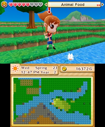 Harvest Moon 3D: The Lost Valley (3DS) image