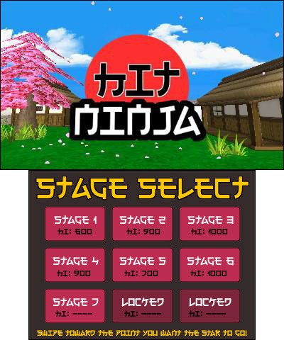 Hit Ninja (3DS) image