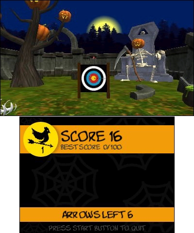 Halloween Night Archery (3DS) image