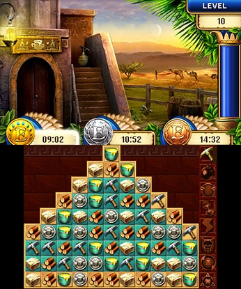 Jewel Master: Cradle of Egypt 2 3D (3DS) image