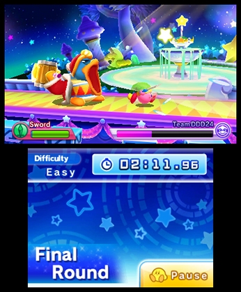 Kirby Fighters Deluxe (3DS) image