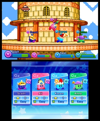 Kirby Fighters Deluxe (3DS) image