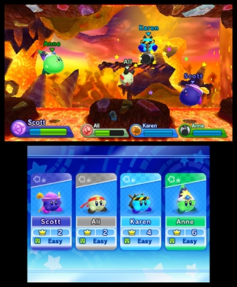 Kirby Fighters Deluxe (3DS) image
