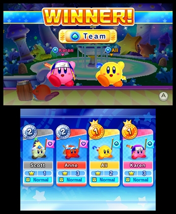 Kirby Fighters Deluxe (3DS) image