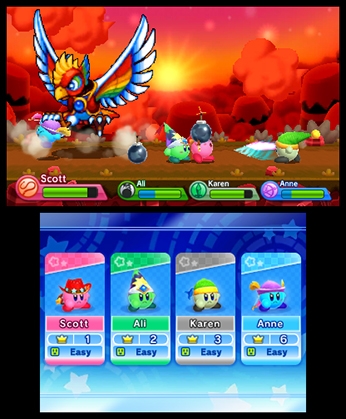 Kirby Fighters Deluxe (3DS) image