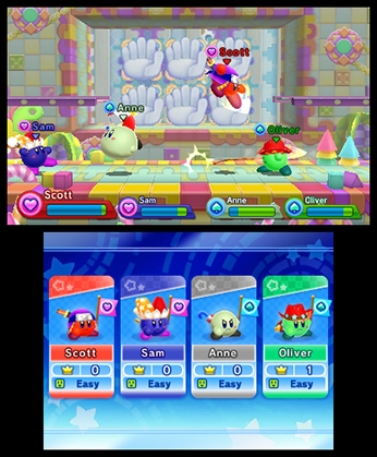 Kirby Fighters Deluxe (3DS) image
