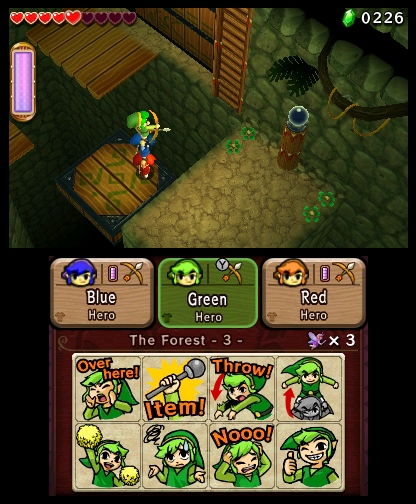 The Legend of Zelda: Tri Force Heroes (3DS) image