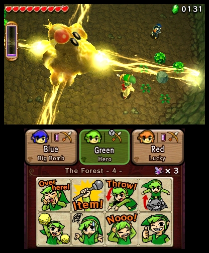 The Legend of Zelda: Tri Force Heroes (3DS) image