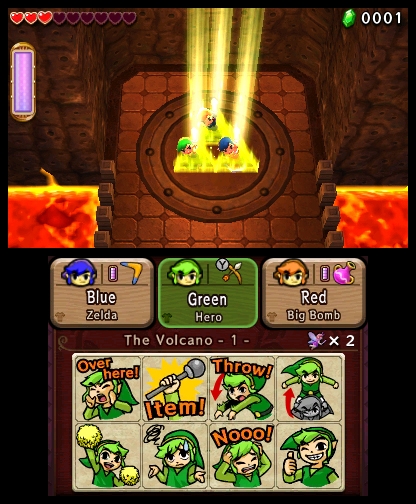 The Legend of Zelda: Tri Force Heroes (3DS) image