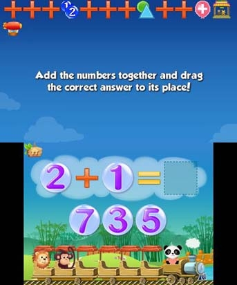 Lola's Math Train (3DS) image