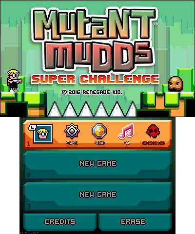 Mutant Mudds: Super Challenge (3DS) image