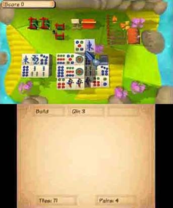 Mahjong 3D: Warriors of the Emperor (3DS) image