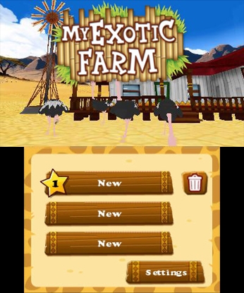 My Exotic Farm (3DS) image
