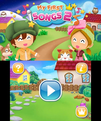 My First Songs 2 (3DS) image