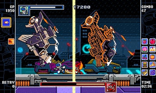 Mighty Gunvolt Burst (3DS) image