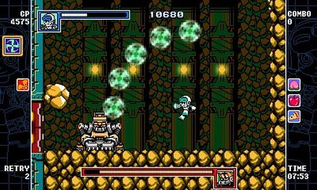 Mighty Gunvolt Burst (3DS) image