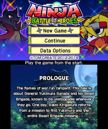 Ninja Battle Heroes (3DS) image