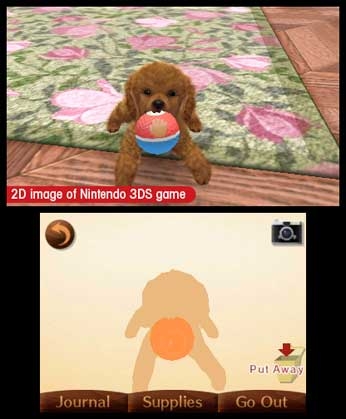 Nintendogs + Cats: Golden Retriever & New Friends (3DS) image