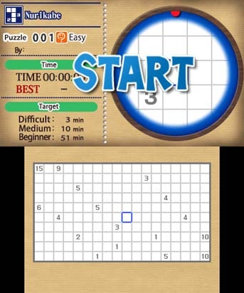 Nurikabe by Nikoli (3DS) image