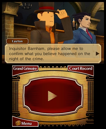 Professor Layton vs Phoenix Wright Ace Attorney (3DS) image