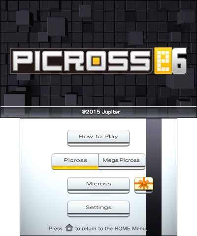 Picross e6 (3DS) image