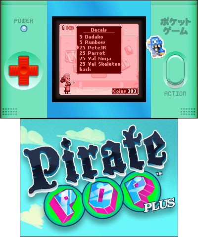 Pirate Pop Plus (3DS) image