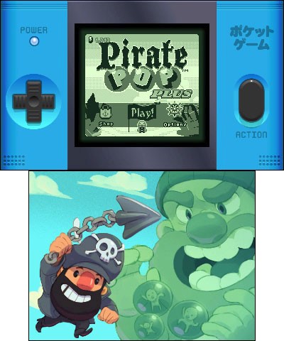 Pirate Pop Plus (3DS) image
