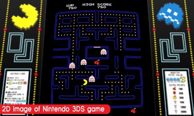 Pac-Man & Galaga Dimensions (3DS) image