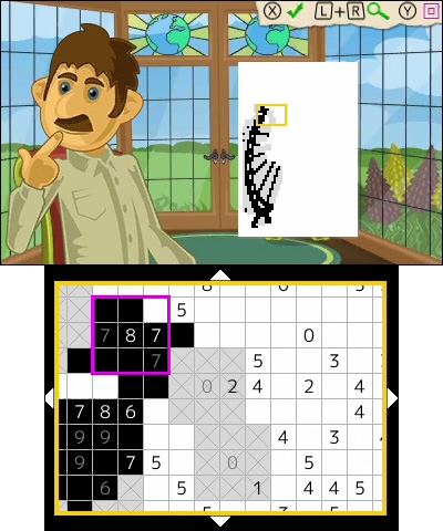 Phils Epic Fill-a-Pix Adventure (3DS) image