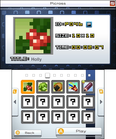 Picross e8 (3DS) image