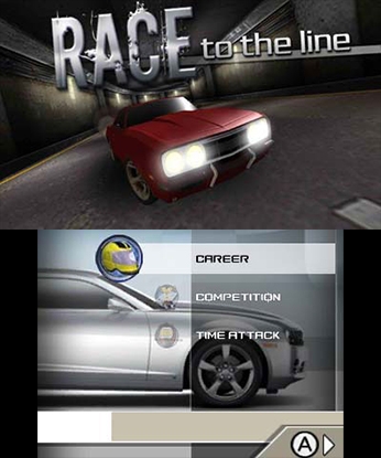 Race to the Line (3DS) image