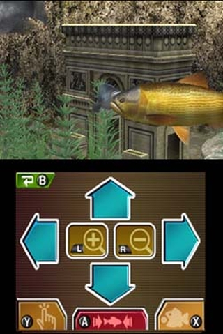 Reel Fishing Paradise 3D (3DS) image